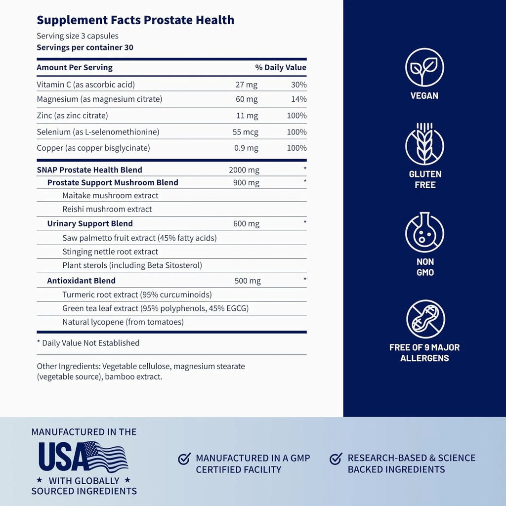 Prostate Health Capsules 90 Count