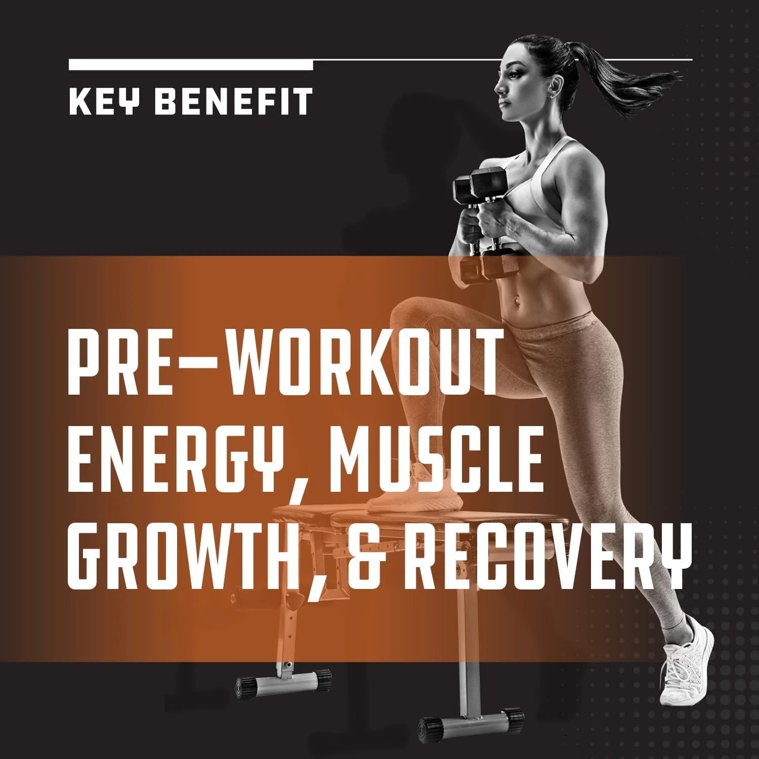 High Strength Tri Phase Creatine Tablets for Women & Men - Formula Blend of Creatine Monohydrate, 300Mg HCL & Pyruvate Supplement - Muscle Mass Gain & Recovery Supplement - 240 Tablets