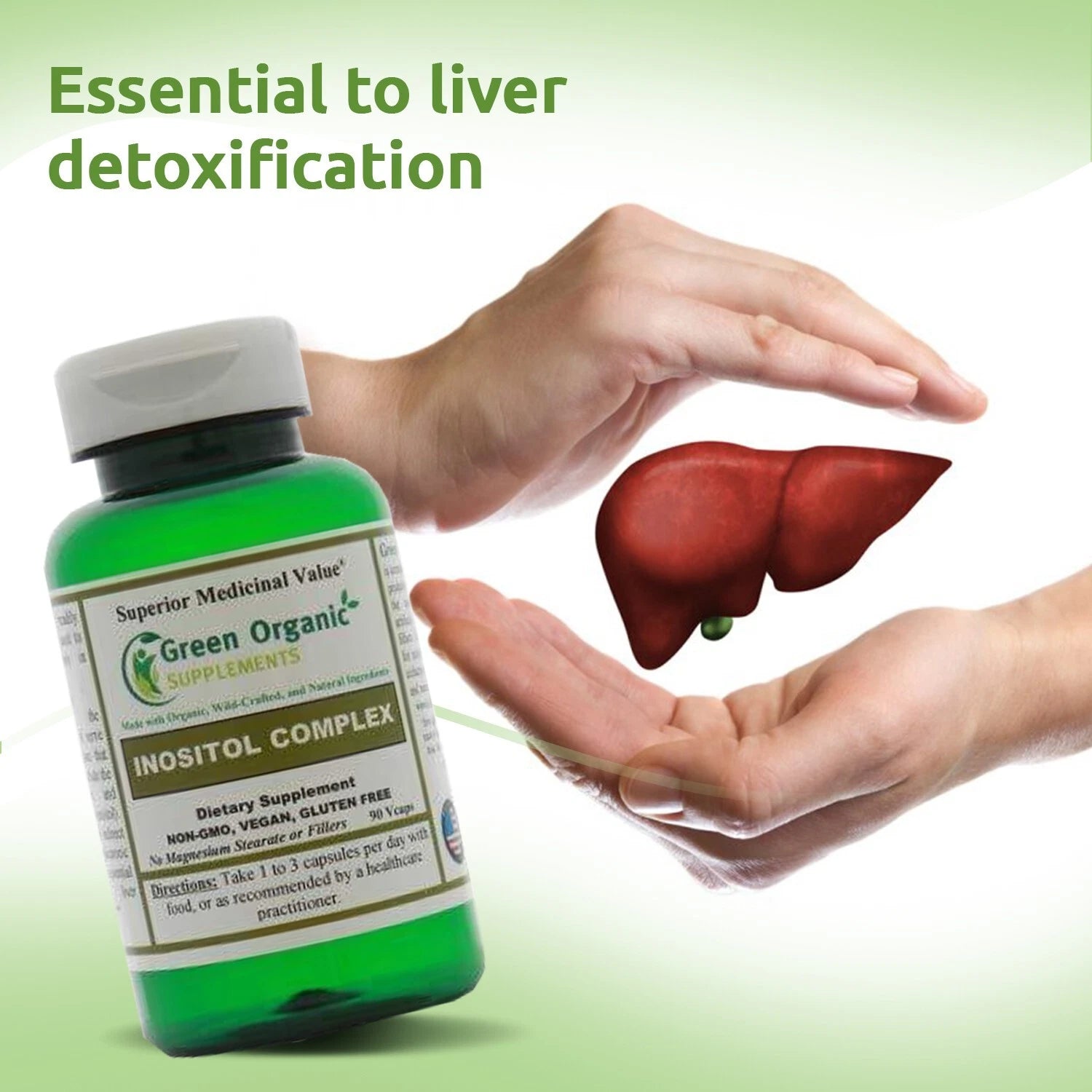 Green Organic Supplements' Inositol